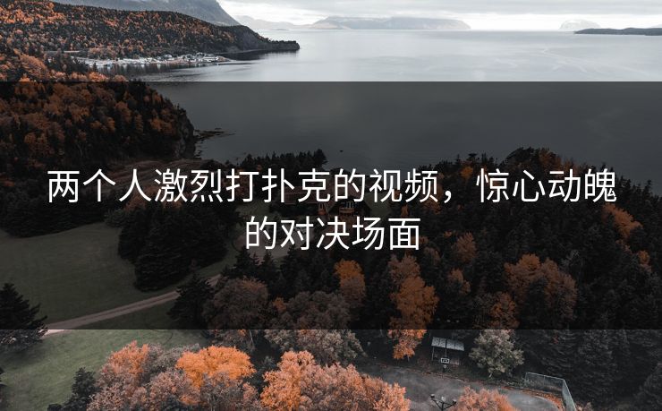 两个人激烈打扑克的视频,惊心动魄的对决场面 两个人激烈打扑克的视频,惊心动魄的对决场面